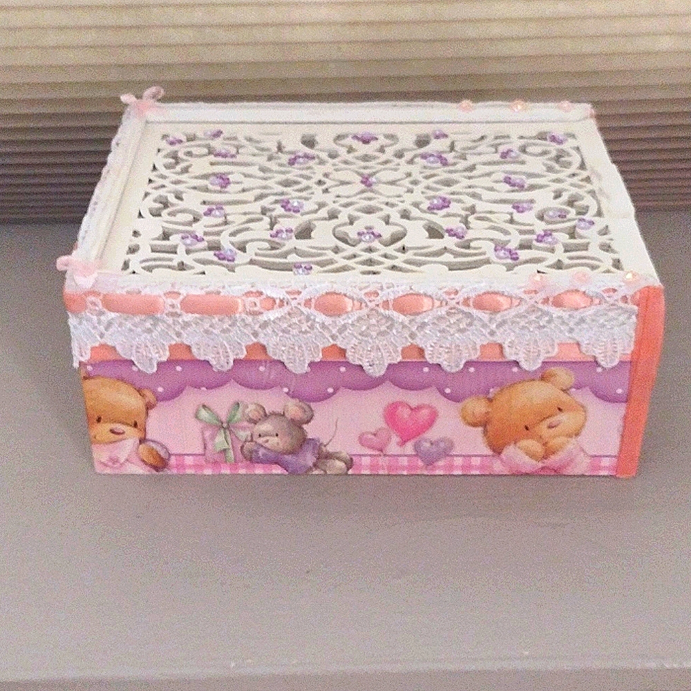Woden box handmade